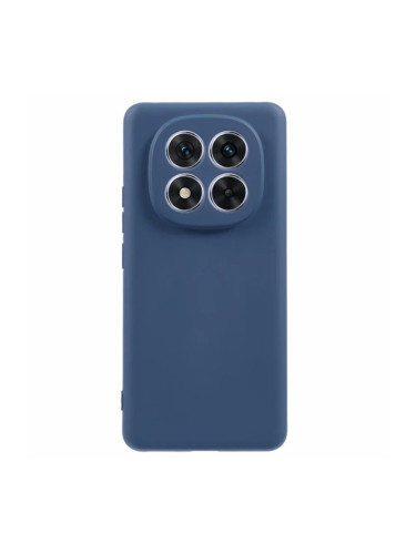 Силиконов кейс iPaky матиран, За Xiaomi Redmi Note 14 Pro+, Тъмносин