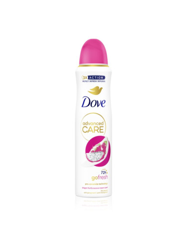 Dove Advanced Care Go Fresh Dragon Fruit & Cocconut дезодорант спрей 150 мл.