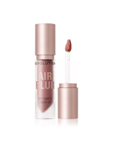 Makeup Revolution Air Blur Liquid Lipstick леко течно матиращо червило цвят Chauffeur 3.5 мл.