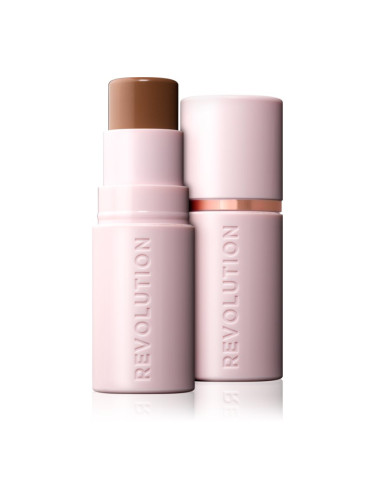 Makeup Revolution Skin Silk Bronzer Stick бронзър-крем в стик цвят Light Sunkissed 4.5 гр.