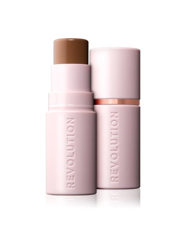 Makeup Revolution Skin Silk Bronzer Stick бронзър-крем в стик цвят Light Sunkissed 4.5 гр.