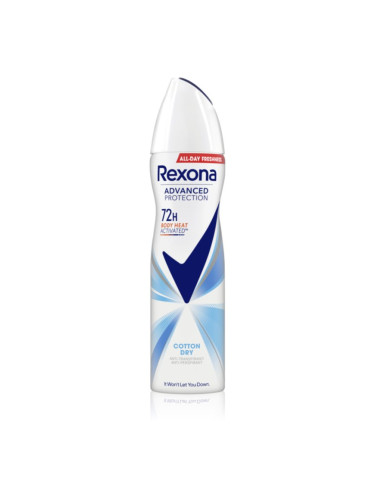 Rexona Advanced Protection Cotton Dry антиперспирант спрей 150 мл.