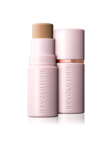 Makeup Revolution Skin Silk Bronzer Stick бронзър-крем в стик цвят Fair Sand 4.5 гр.
