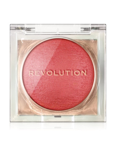 Revolution Beam Bright Blush освежаващ руж цвят Peach Pop 2.8 гр.