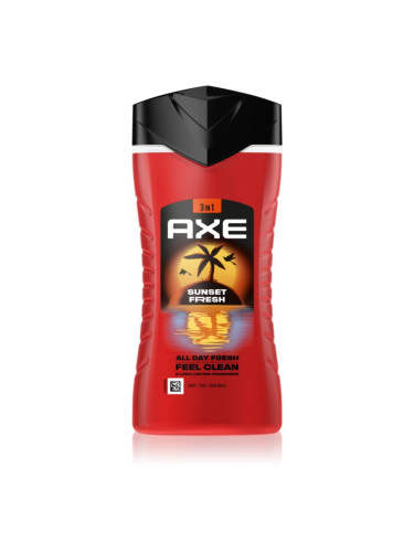 Axe Sunset Fresh душ-гел за лице, тяло и коса 250 мл.