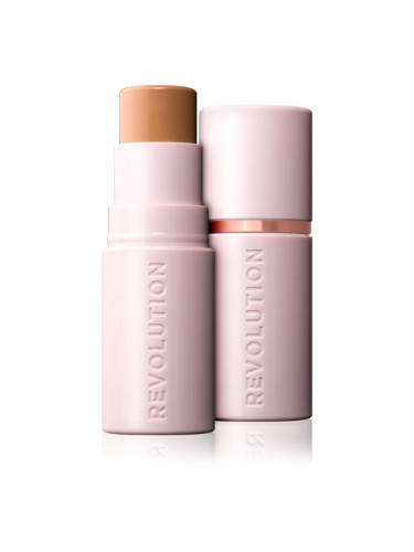 Revolution Skin Silk Bronzer Stick бронзър-крем в стик цвят Medium Sunset 4.5 гр.