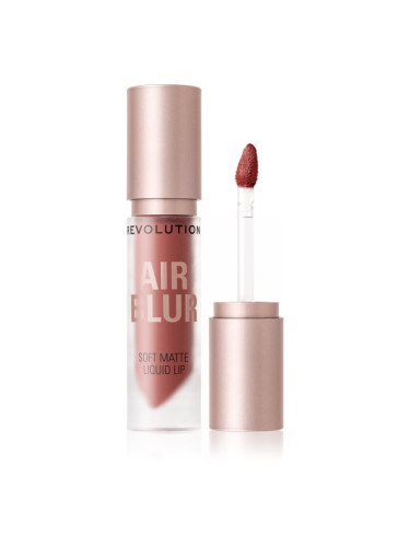 Revolution Air Blur Liquid Lipstick леко течно матиращо червило цвят Whisper 3.5 мл.