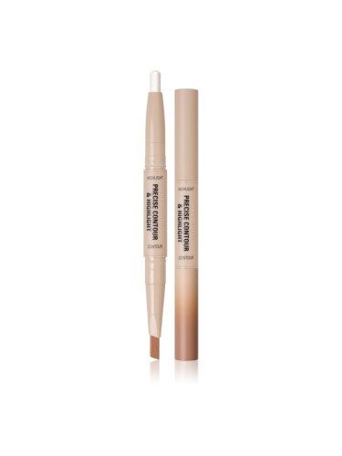 Revolution Precise Contour & Highlight двустранна контурираща писалка цвят Light 1.45 гр.