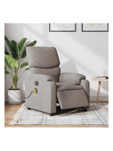 Sonata H Електрически масажен наклоняем стол, таупе, текстил