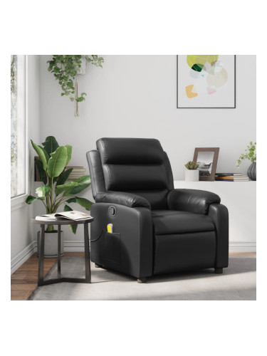 Sonata H Масажен наклоняем стол, черен, изкуствена кожа