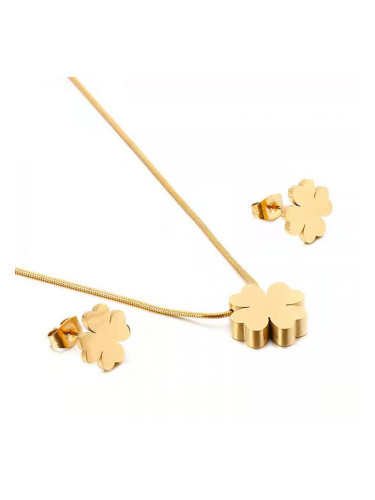 Комплект дамско колие и обеци Lee Cooper LC.S.01042.330