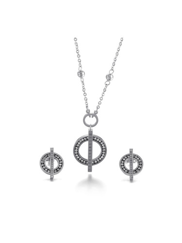 Комплект дамско колие и обеци Lee Cooper LC.S.01053.330