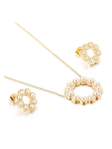 Комплект дамско колие и обеци Lee Cooper LC.S.01437.110