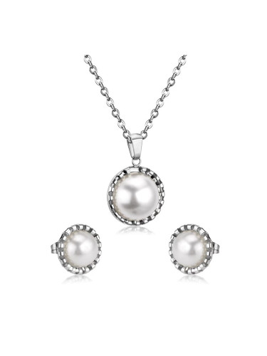 Комплект дамско колие и обеци Lee Cooper LC.S.01446.320