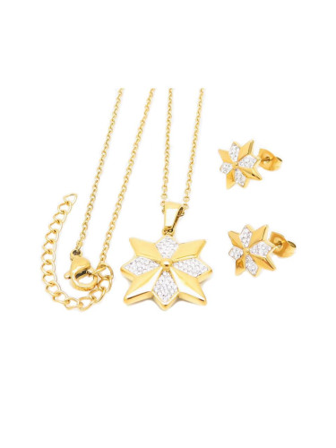 Комплект дамско колие и обеци Lee Cooper LC.S.01602.110