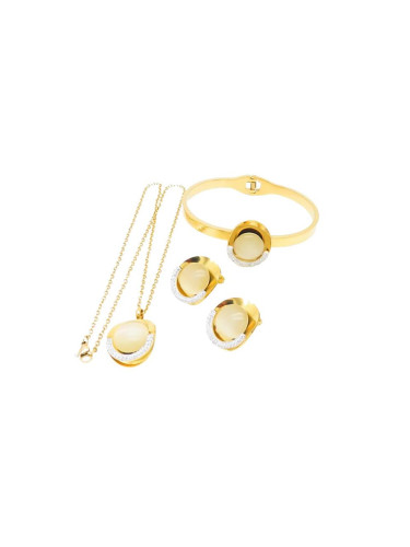 Комплект колие, гривна и обеци Lee Cooper LC.S.01609.110