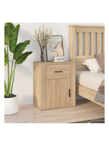 Sonata H Нощно шкафче, дъб сонома, 50x36x60 см, инженерно дърво