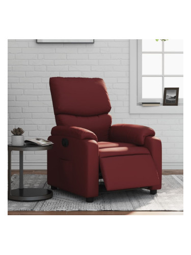 Sonata H Електрически наклоняем стол, виненочервен, изкуствена кожа