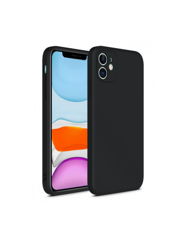 Гръб Liquid Silicone TPU за Samsung Galaxy A31 - Черен