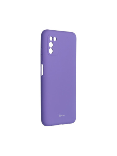 Гръб Roar Colorful Jelly Case за Samsung Galaxy A03s - Лилав