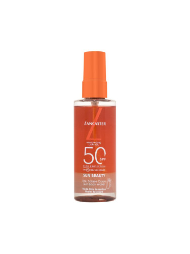 Lancaster Sun Beauty Sun Body Water SPF50 Слънцезащитна козметика за тяло 100 ml