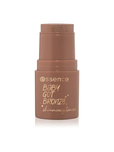 essence baby got bronze озаряващ бронзър с блясък цвят 20 Holiday Glow 5.5 гр.