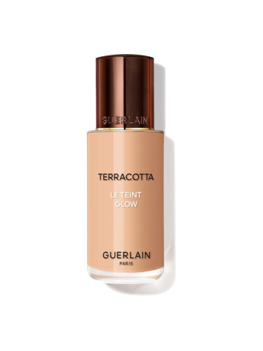 GUERLAIN Terracotta Le Teint Glow течен озаряващ фон дьо тен за естествен вид цвят 3,5N Neutral 35 мл.