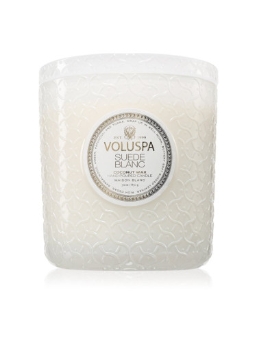 VOLUSPA Maison Blanc Suede Blanc ароматна свещ 850 гр.