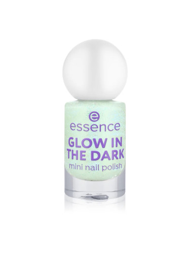 essence GLOW IN THE DARK лак за нокти мини цвят 01 5 мл.