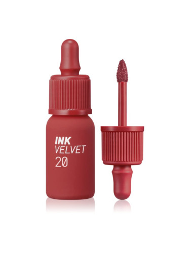 peripera Ink Velvet кадифено червило цвят 20 Classy Plum Rose 4 гр.