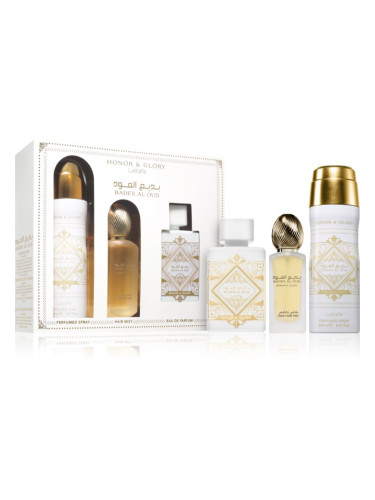 Lattafa Badee Al Oud Honor & Glory подаръчен комплект унисекс 3 бр.