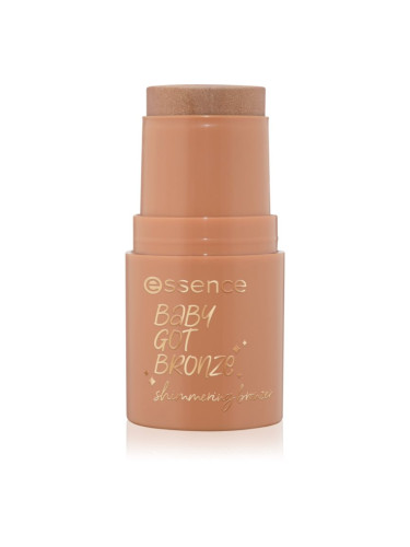 essence baby got bronze озаряващ бронзър с блясък цвят 10 Golden Hour 5.5 гр.