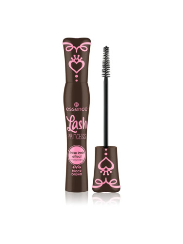 essence Lash PRINCESS спирала за ефект на изкуствени мигли цвят Black Brown 12 мл.