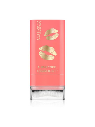 Catrice KISS & GLOW кремообразен руж в стик цвят C01 Cheeky Flirt 18 гр.