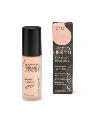 YOUSTAR Satin Dream Foundation Фон дьо тен флуид  35ml