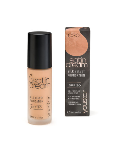 YOUSTAR Satin Dream Foundation Фон дьо тен флуид  35ml