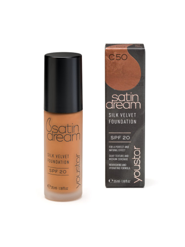YOUSTAR Satin Dream Foundation Фон дьо тен флуид  35ml