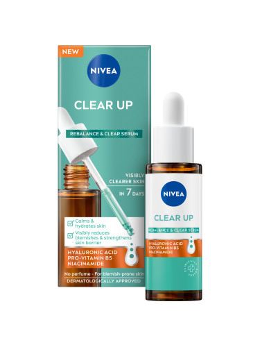 NIVEA Derma Skin Clear Serum Серум дамски 30ml