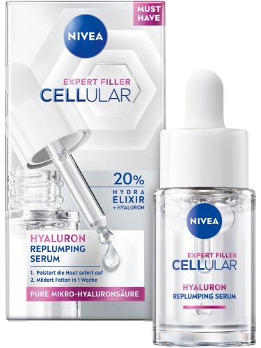 NIVEA Cellular Expert Filler Hyaluron Serum Серум дамски 15ml