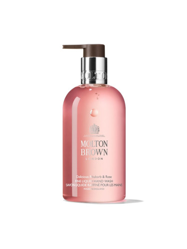 MOLTON BROWN Delicious Rhubarb & Rose Fine Liquid Hand Wash Течен сапун унисекс 300ml