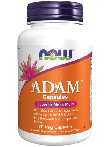 NOW - ADAM Men`s Vitamins - 90 Капсули