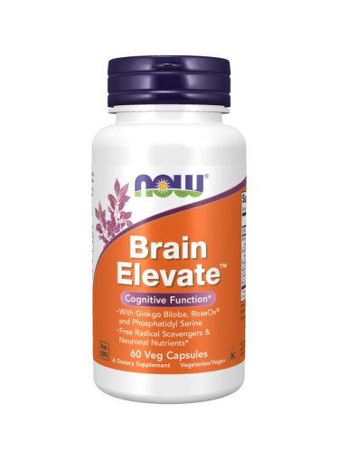 NOW - Brain Elevate - 60 Капсули