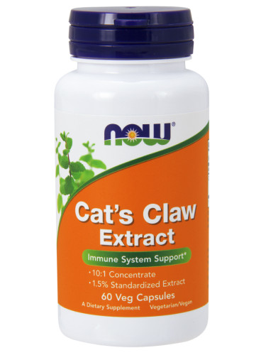 NOW - Cat's Claw Extract - 60 Veg Capsules
