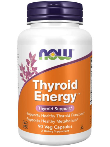 NOW - Thyroid Energy - 90 Капсули
