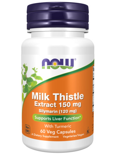 NOW - Silymarin (Магарешки Бодил) - 150 МГ - 60 Капсули