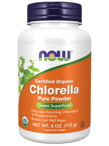 NOW - Chlorella Прах - 113.6 Г