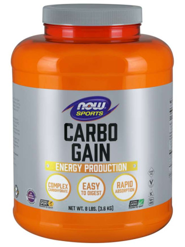 NOW Sports - Carbo Gain - Complex Carbohydrate - 3629 Г