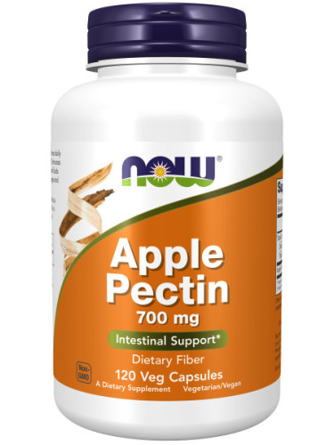 NOW - Apple Pectin (Ябълков пектин) 700 МГ - 120 Капсули