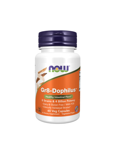 NOW - GR 8 Dophilus - 60 Капсули
