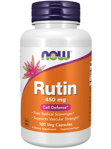 NOW - Rutin 450 МГ - 100 Капсули